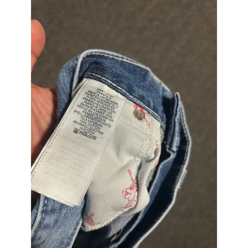 True religion jeans medium wash fit 32X31 straight cotton casual